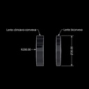 Cybecut Focusing Lens (2pcs set) 30mm Diameter 200mm Focal Length 3kW Max Power