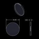 Cybecut Protective Lens 30mm Diameter 3mm Thickness 4kW Max Power