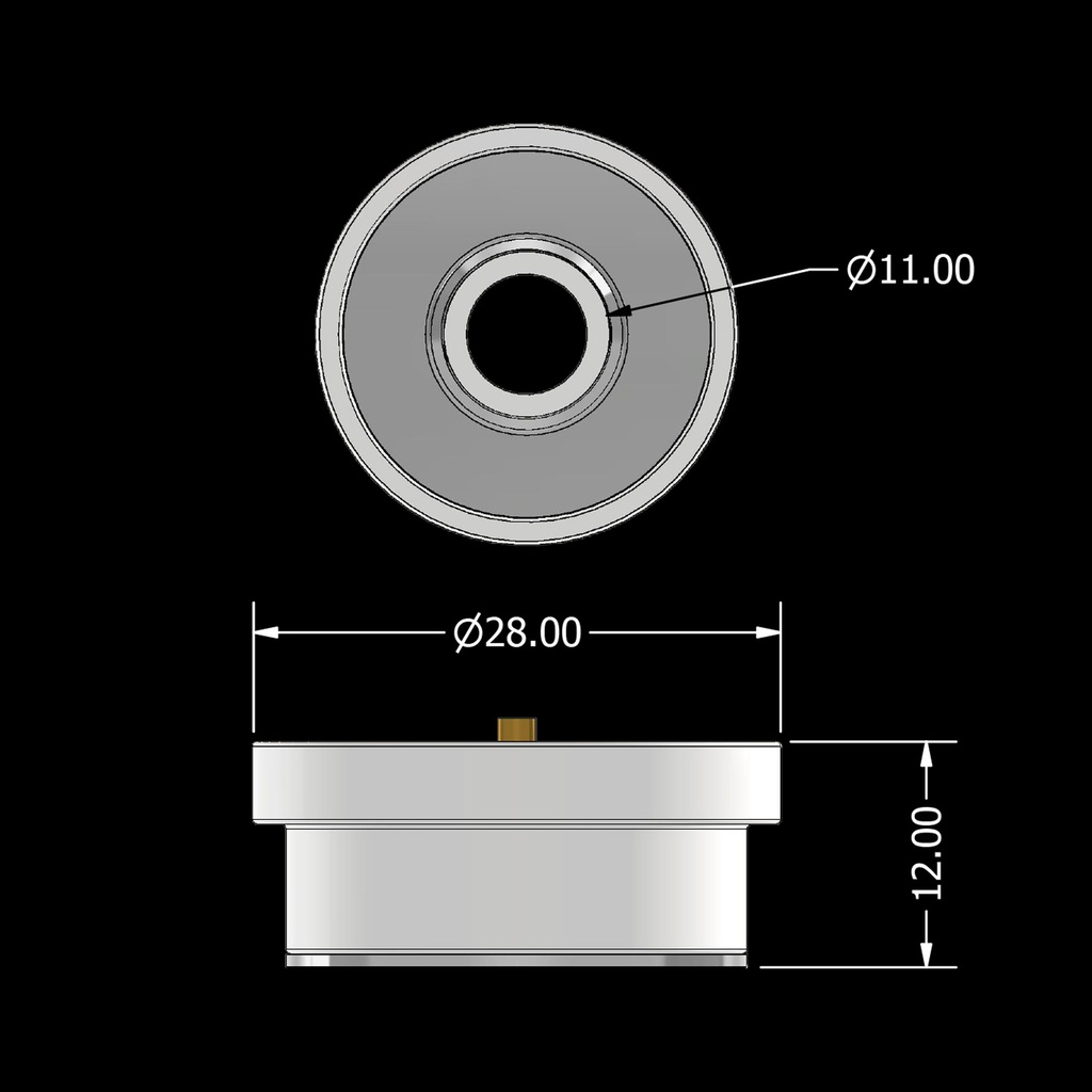 Cybecut Ceramic Ring D28-M11*0.75