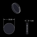 Cybecut Protective Lens 30mm Diameter 5mm Thickness 4kW Max Power
