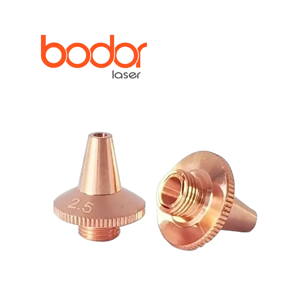 Bodor Boquilla 2.5 Doble 15mm Diámetro 8mm Rosca 3D