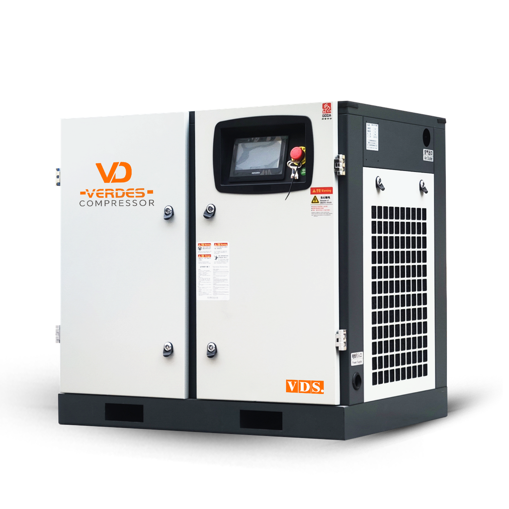 VERDES Screw Air Compressor 20hp (15kw), 145lb (10bar) 220v