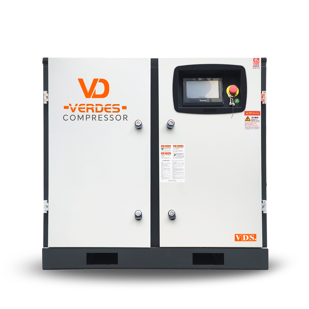 VERDES Screw Air Compressor 75hp (55kw), 145lb (10bar) 440v