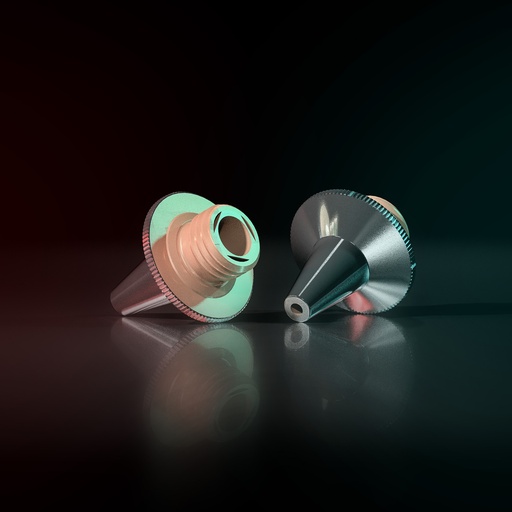 [ARCHIVAR-CCD15M8H19-2.0D] Cybecut Nozzle 2.0 Double 15mm Diameter 8mm Thread 3D 